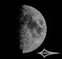 SW BD25012 + Baader Planetarium Mark III; Nikon D7200; ISO 200; 1/320s; NEQ-6; PIPP, AuSt, LR.April 24, 2026 (UTC 20:56 � 21:09)stacked for 10% of 451...