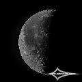 SW BD25012 + Baader Planetarium Mark III; Nikon D7200; ISO 200; 1/320s; WS-201WD; PIPP, AuSt, LR.June 09, 2026 (UTC 01:54 � 01:57)stacked for 10% of 2...