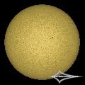 GSO 150/750 + Baader Planetarium Mark III; Nikon D7200; ISO 100; 1/1600s; Celestron AVX; PIPP, AuSt, LR.June 15, 2026 (UTC 11:49� 11:53)stacked for 10...
