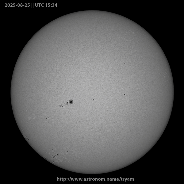 (Ua) ��������� ����� ������� �� �� � ����� � 25 ������ �� 8 ������� 2025 ����(En) The rotation of the Sun around its axis from August 25 to Septe...